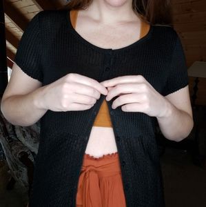 Emma James Black Blouse